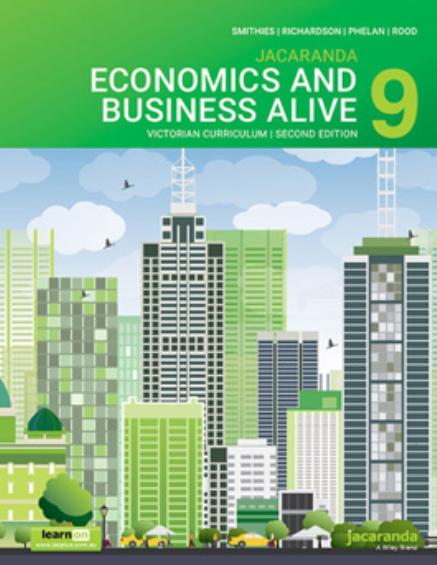 JACARANDA ECONOMICS & BUSINESS ALIVE 9 VICTORIAN CURRICULUM LEARNON EBOOK 2E (eBook only)