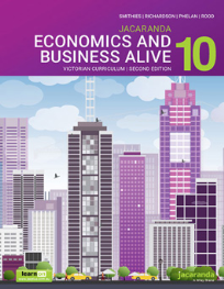JACARANDA ECONOMICS & BUSINESS ALIVE 10 VICTORIAN CURRICULUM LEARNON EBOOK 2E (eBook only)