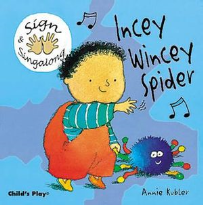 INCEY WINCEY SPIDER - BABY SIGN BOARD BOOK - AUSLAN EDITION