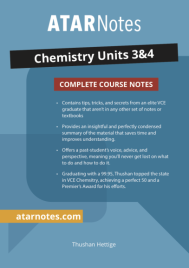 ATAR NOTES VCE CHEMISTRY UNITS 3&4 NOTES 2E