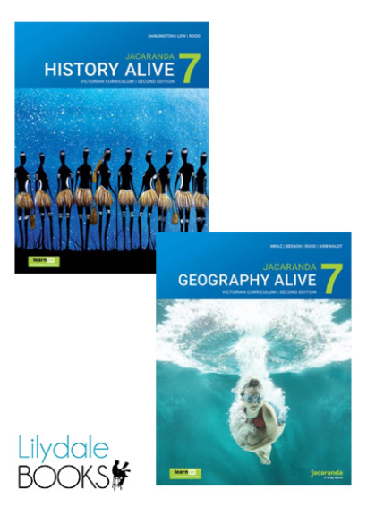 Buy Book - JACARANDA GEOGRAPHY ALIVE 7 & HISTORY ALIVE 7 VICTORIAN ...