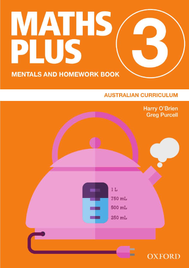 OXFORD MATHS PLUS AC EDITION MENTALS & HOMEWORK BOOK 3 (2020)