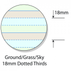 64 PAGE A4 EXERCISE BOOK GROUND / GRASS / SKY 18MM DOTTED THIRDS 