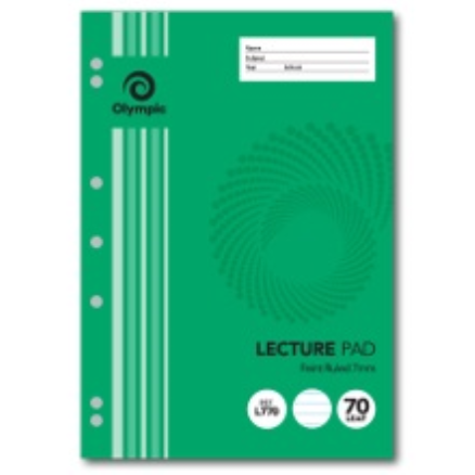 A4 LECTURE PAD 70 LEAF 140 PAGE 8MM