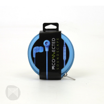 MCONNECTED AIRBUDS EARPHONES WITH MIC IN ZIPPERED POUCH