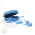 MCONNECTED AIRBUDS EARPHONES WITH MIC IN ZIPPERED POUCH