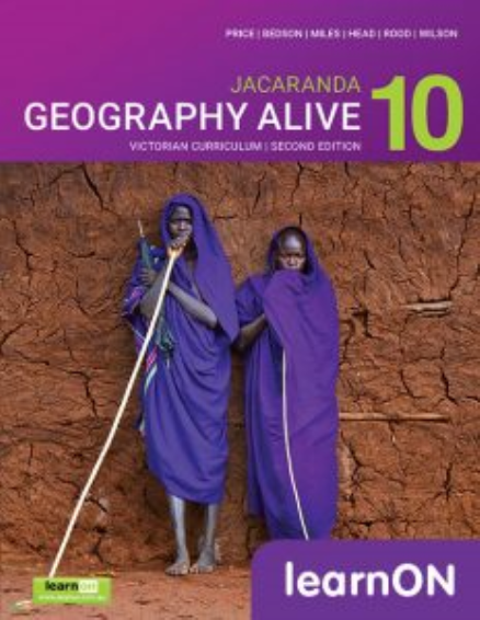 JACARANDA GEOGRAPHY ALIVE 10 VICTORIAN CURRICULUM LEARNON EBOOK 2E (eBook only)