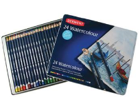 24 DERWENT WATERCOLOUR PENCILS