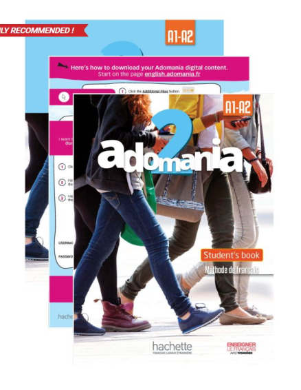 ADOMANIA 2/A1-A2 STUDENT PACK ENGLISH VERSION VALUE PACK (TEXTBOOK, WORKBOOK & EBOOK)