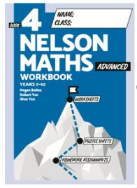 NELSON MATHS BOOK 4 ADVANCED STUDENT WORKBOOK