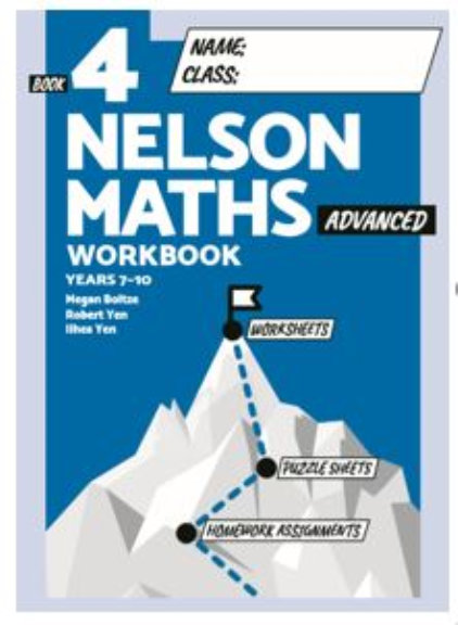 NELSON MATHS BOOK 4 ADVANCED STUDENT WORKBOOK