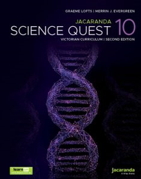 JACARANDA SCIENCE QUEST 10 FOR VICTORIAN CURRICULUM PRINT + LEARNON 2E