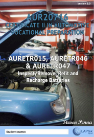 CERT II IN AUTOMOTIVE VOCATIONAL PREPARATION: INSPECT, REMOVE, REFIT & RECHARGE BATTERIES EBOOK (Restrictions apply to eBook, read product description) (eBook only)