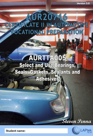 CERT II IN AUTOMOTIVE VOCATIONAL PREPARATION: SELECT & USE BEARINGS, SEALS, GASKETS, SEALANTS & ADHESIVES EBOOK (Restrictions apply to eBook, read product description) (eBook only)