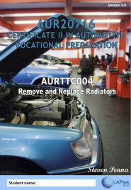 CERT II IN AUTOMOTIVE VOCATIONAL PREPARATION: REMOVE & REPLACE RADIATORS EBOOK (Restrictions apply to eBook, read product description) (eBook only)