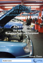 CERT II IN AUTOMOTIVE VOCATIONAL PREPARATION: USE & MAINTAIN WORKPLACE TOOLS & EQUIPMENT EBOOK (Restrictions apply to eBook, read product description) (eBook only)