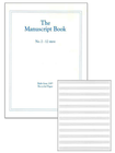 MUSIC MANUSCRIPT BOOK 12 STAVE 48 PAGE