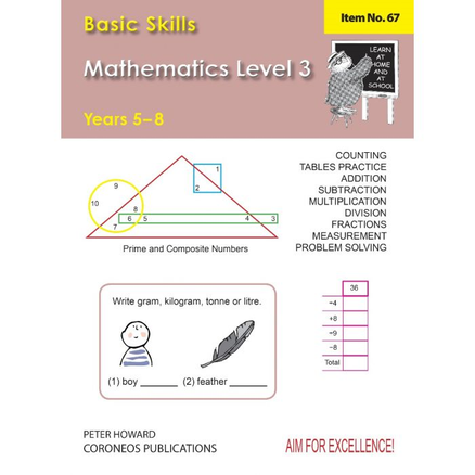 BASIC SKILLS MATHS LEVEL 3 YEARS 5 - 8