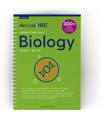 DECODE HSC (NSW) BIOLOGY STAGE 6 - YEAR 12 VOL 1 TOPIC TESTS