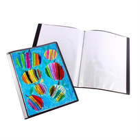 A2 DISPLAY BOOK PORTRAIT FIXED INSERT NON REFILLABLE