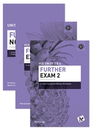 A+ FURTHER MATHS VCE UNITS 3&4 SUCCESS PACK (Includes A+ Notes & Exams)