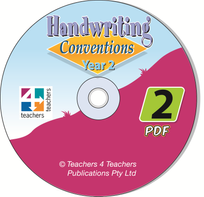 HANDWRITING CONVENTIONS NSW BOOK 2 CD-ROM