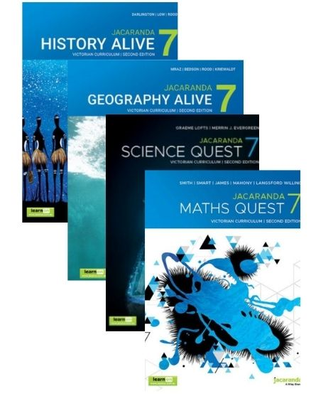 JACARANDA YEAR 7 VALUE BUNDLE VICTORIAN CURRICULUM