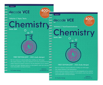 DECODE VCE CHEMISTRY UNITS 3&4: TOPIC TEST AND EXAM VALUE BUNDLE 1E