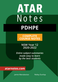 ATAR NOTES HSC: PDHPE YEAR 12 NOTES 2020-2022