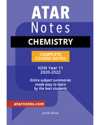 ATAR NOTES HSC: CHEMISTRY YEAR 11 NOTES