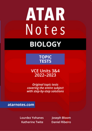 ATARNOTES VCE BIOLOGY UNITS 3&4 TOPIC TESTS (2022-2023)