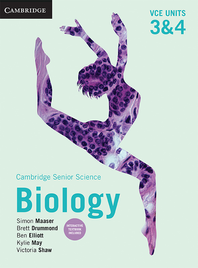 CAMBRIDGE SENIOR SCIENCE: BIOLOGY VCE UNITS 3&4 STUDENT BOOK + EBOOK