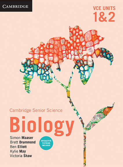 CAMBRIDGE SENIOR SCIENCE: BIOLOGY VCE UNITS 1&2 STUDENT BOOK + EBOOK