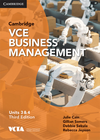 CAMBRIDGE VCE BUSINESS MANAGEMENT UNITS 3&4 STUDENT BOOK + EBOOK 3E