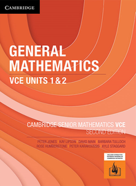 CAMBRIDGE SENIOR MATHS: GENERAL MATHS VCE UNITS 1&2 STUDENT BOOK + EBOOK 2E