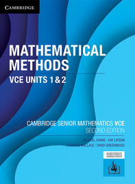 CAMBRIDGE SENIOR MATHS: MATHS METHODS VCE UNITS 1&2 EBOOK 2E (eBook only)