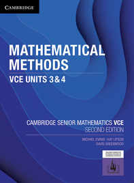 CAMBRIDGE SENIOR MATHS: MATHS METHODS VCE UNITS 3&4 EBOOK 2E (eBook only)