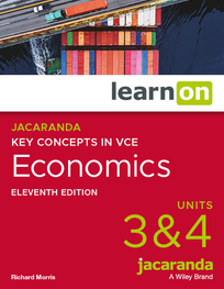 JACARANDA KEY CONCEPTS IN VCE ECONOMICS 2 UNITS 3&4 LEARNON EBOOK 11E (eBook only)