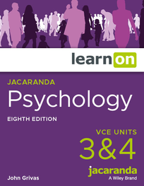 JACARANDA PSYCHOLOGY VCE UNITS 3&4 LEARNON EBOOK 8E (eBook only)