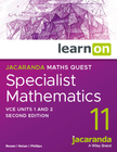 JACARANDA MATHS QUEST 11 SPECIALIST MATHEMATICS VCE UNITS 1&2 LEARNON EBOOK 2E (eBook only)