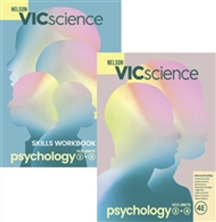 NELSON VICSCIENCE PSYCHOLOGY VCE UNITS 3&4 STUDENT BOOK & WORKBOOK VALUE PACK 4E