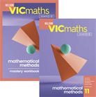 NELSON VICMATHS YEAR 11 MATHEMATICAL METHODS STUDENT BOOK + MASTERY WORKBOOK VALUE PACK