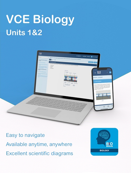 BIOBRAIN VCE BIOLOGY UNITS 1&2 DIGITAL  (eBook only)