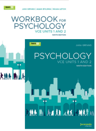 JACARANDA PSYCHOLOGY VCE UNITS 1&2 LEARNON + PRINT 9E + WORKBOOK VALUE PACK