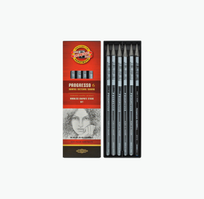 PENCIL PROGRESSO GRAPHITE SET OF 6 ASSORTED