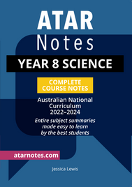 ATAR NOTES YEAR 8 SCIENCE COMPLETE COURSE NOTES (2022-2024)