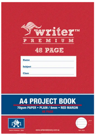 48 PAGE A4 PROJECT BOOK 8MM