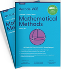 DECODE VCE MATHEMATICAL METHODS UNITS 3&4 2E (2023-2027) - TOPIC TESTS & TRIAL EXAMS BUNDLE