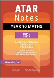 ATAR NOTES YEAR 10 MATHS TOPIC TESTS (2023-2024)