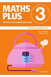 OXFORD MATHS PLUS AC EDITION MENTALS & HOMEWORK BOOK YEAR 3 (2023)